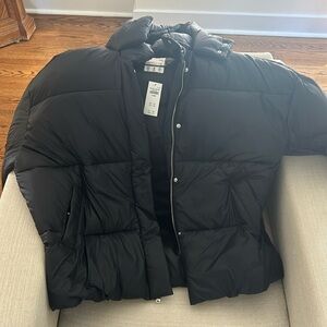 Winter coat, black, brand new!